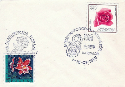 1968 [KO68 148] Międzynarodowa wystawa r&oacute;ż - Wrocław